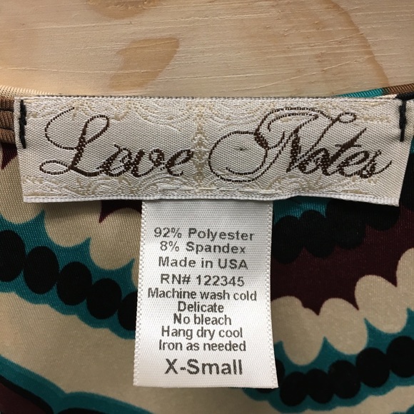 Love Notes Print Tunic - Picture 5 of 5